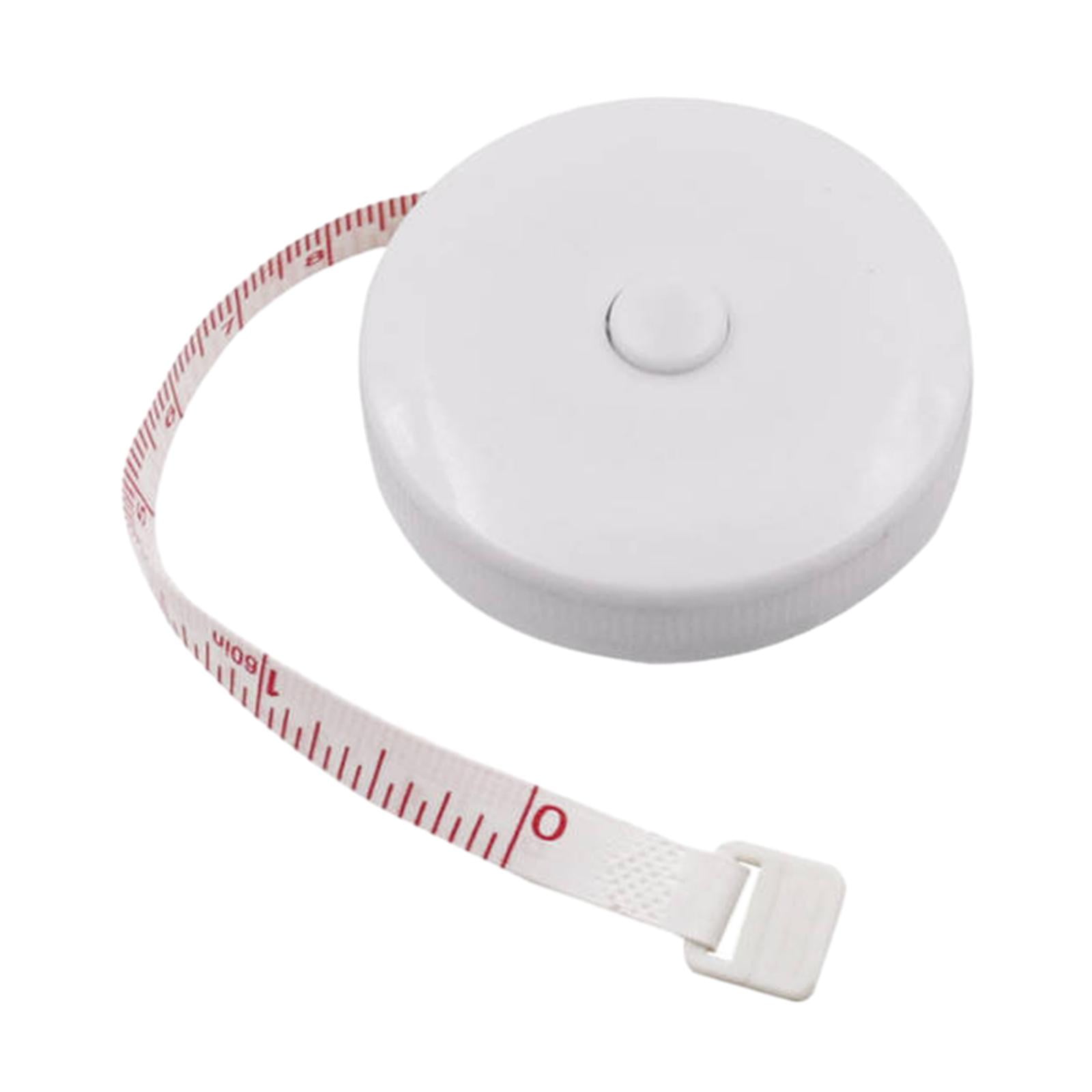 Magideal - Cinta Métrica De Tela, Cinta Métrica Corporal, Suministros Para Manualidades Con Concha, Cinta Suave Para Coser A Medida, Cinta Métrica Retráctil Para