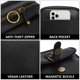 thumbnail image 4 of Bolso de mano Pelimoo Small Bandolera de cuero vegano negro, 4 of 7