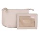 thumbnail image 2 of Monedero Julia Buxton de piel vegana plisada con pimienta blanca, 2 of 5