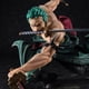 thumbnail image 2 of Figura Ornamental Sanmu Anime One Piece Zoro Fight, 2 of 2