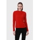 thumbnail image 1 of Polera Mujer Rib Rojo - V, 1 of 4