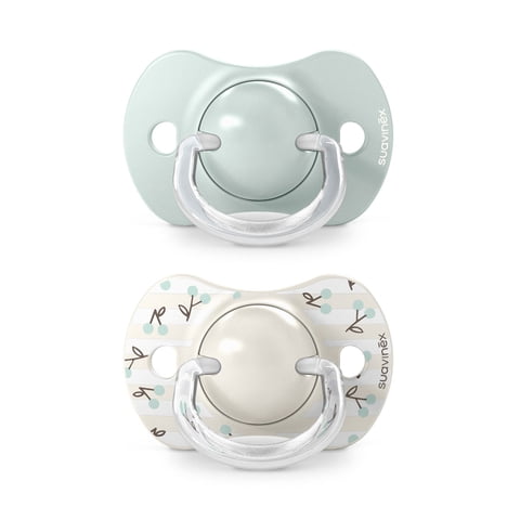 Suavinex - Chupete 0-6 Meses Fisiologico Silicona Birdies Verde