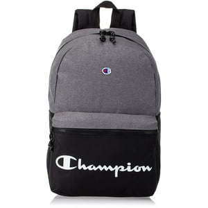 Mochila Unisex Champion Manuscript Color Gris Jaspeado Talla Única Ee. Uu.