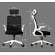 thumbnail image 3 of Silla Oficina Escritorio Ejecutiva Asiento De Memoria Cuello Negro, 3 of 8