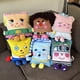 thumbnail image 2 of Peluche y almohada 2 en 1 Window Rattler de Pillow People, 2 of 9