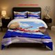 thumbnail image 1 of Moana Sailing Adventure Themed Bedding Set Soft and Comfortable for All Seasons Ideal for Home and Bedroom Guest Room, 1 of 5