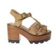 thumbnail image 2 of Sandalia plataforma Beige Vía Franca, 2 of 5