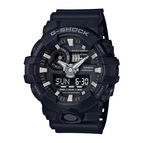 Reloj G-Shock Ga-700-1Bdr Resina Hombre Negro Negro