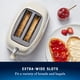 thumbnail image 2 of Toaster Oster de 2 rebanadas con ranuras extra anchas, bagel, leche de avena, 2 of 6