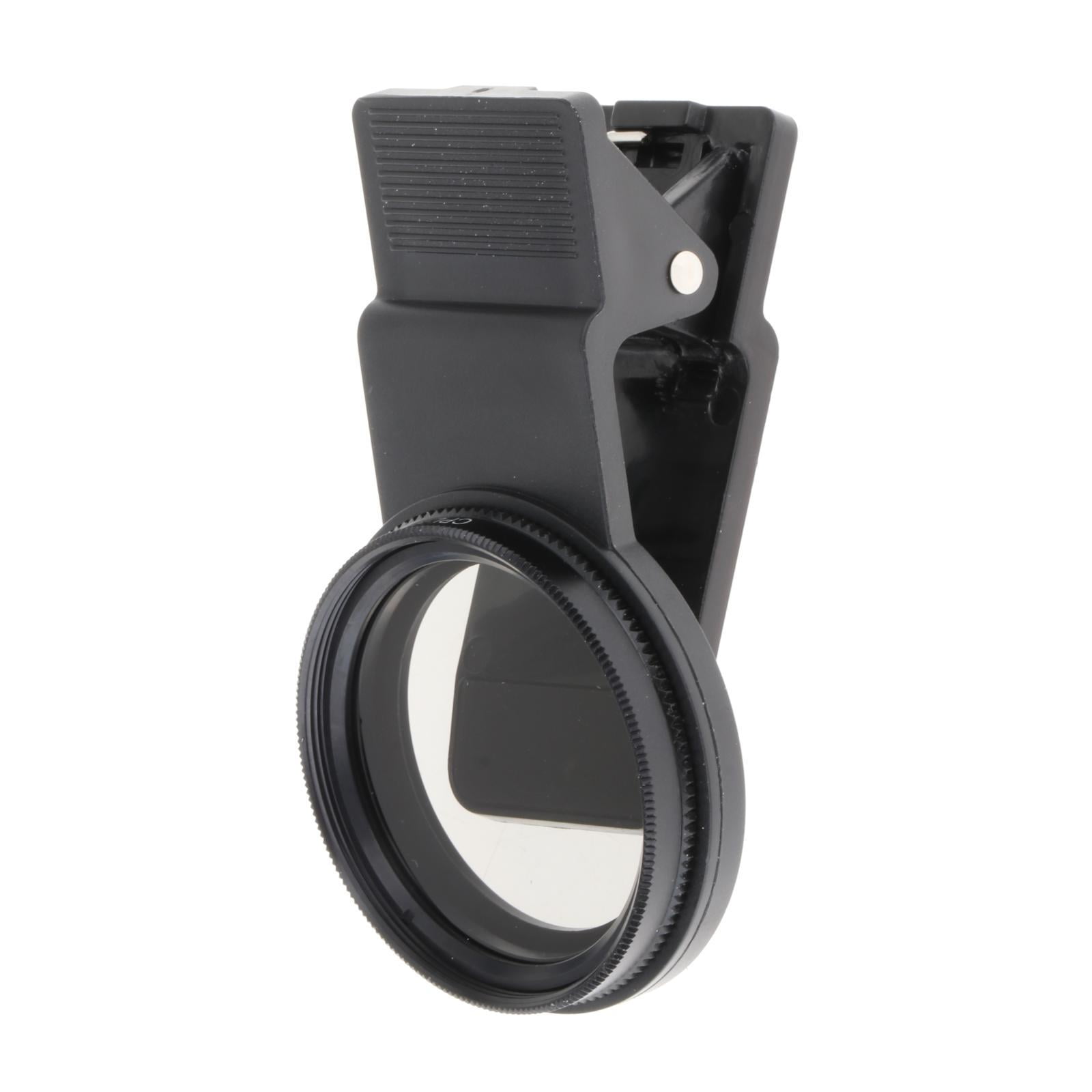 Magideal - Lente Cpl De Cámara De Teléfono De 37mm, Lente De Cámara De Teléfono Polarizada, Portátil Con Filtro Polarizador Circular De Clip, Accesorios Para Tel
