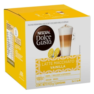 Café Latte Macchiato Vanilla 5 Tazas 117,5 G Nescafé Dolce Gusto