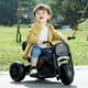 thumbnail image 3 of Moto Electrica Tipo Triciclo Bebés y Niños con Luces Colores negro, 3 of 8