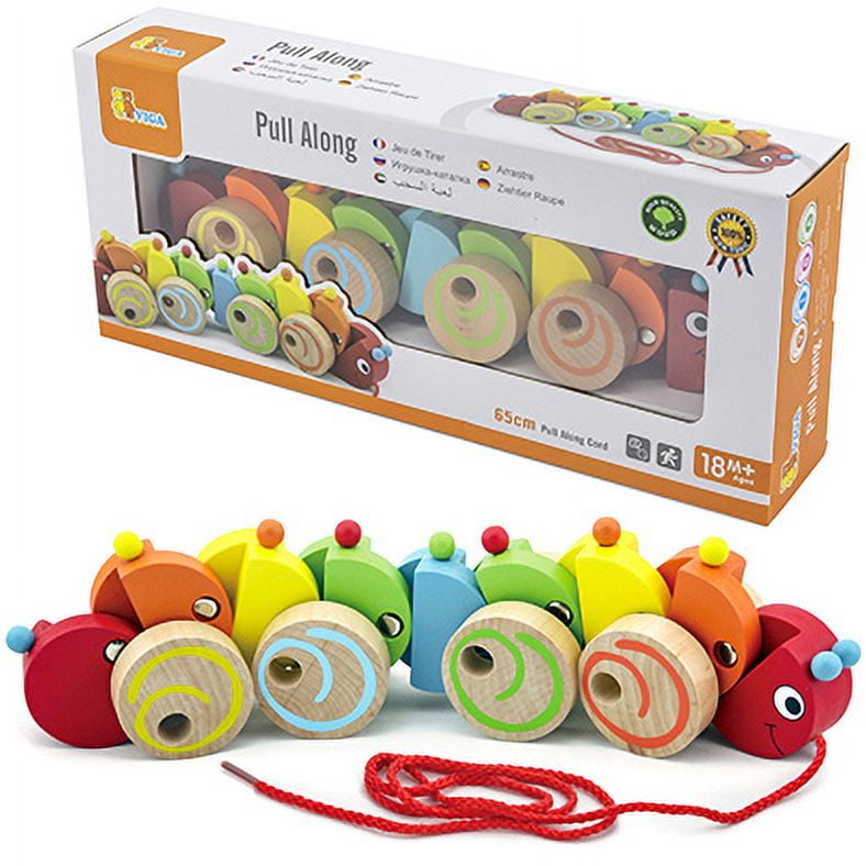Viga - Juguete Madera Bebé Arrastre Cuncuna