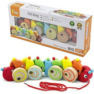 Viga - Juguete Madera Bebé Arrastre Cuncuna