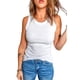 thumbnail image 1 of Top Acanalado Camiseta Sin Mangas Mujer Polera Fashion 102, 1 of 3