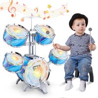 Batería Infantil Deao Kids Jazz Mejorada Azul