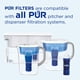 thumbnail image 4 of Filtro de repuesto para jarra de agua PUR PLUS con reductor de plomo, paquete de 3, 4 of 8