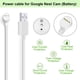 thumbnail image 2 of Cable de carga WOFTD Cable de alimentación para Google Nest Cam, paquete de 2, 2 of 5