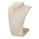 thumbnail image 2 of Collar Colgante Exhibición Busto Maniquí Joyería Soporte Soporte Beige S, 2 of 5