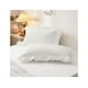 thumbnail image 4 of Juego estándar de 2 fundas de almohada con volantes, estilo vintage chic, estilo rústico brillante, con volantes, estilo campestre., 4 of 5