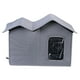 thumbnail image 2 of Refugio plegable para mascotas, casa al aire libre para mascotas, tela Oxford resistente a la intemperie, casa impermeable para perros, casa para , gris, 2 of 5