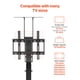 thumbnail image 3 of Soporte elevador de TV motorizado VEVOR, 60 kg, carga máxima para televisores de 32 a 55 pulgadas, 3 of 9