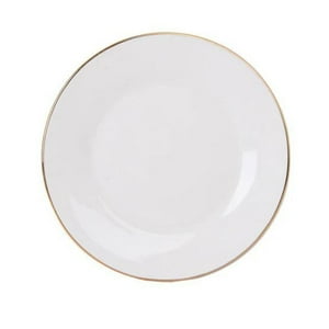 Disparo - Plato De Entrada 27Cm Royal Borde Dorado Menaje Cocina Hogar