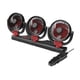 thumbnail image 2 of Accesorios Del Ventilador Plegable De 3 Cabezas De Automóvil Ajustable Flexible Flexible 360 ​​grados Rojo Giratorio 24V, 2 of 5