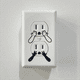 thumbnail image 1 of 6 Pairs, Funny Vinyl Sticker Decal Cute Wall Art, Hand Socket Decals, Humorous And Funny Decals, Home Decoration, 1 of 4