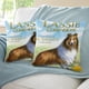 thumbnail image 3 of Lassie Fundas de almohada de terciopelo con tema, regalos de funda de almohada, decoración para el hogar, cojín de lanzar, regalo de cumpleaños para fans y parejas. 45cm x 45cm., 3 of 6