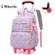 thumbnail image 1 of Rolling School Bags for Girls Backpack Children Waterproof School Backpacks with Wheels Middle School Trolley Luggage Back Pack, 1 of 3