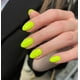 thumbnail image 1 of Press on Nails XCREANDO Neon Green Short Almond para mujer, 1 of 9