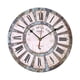 thumbnail image 1 of Reloj De Pared De Madera Rústica Sala De Estar Cocina Dormitorio Decoración Números Romanos, 1 of 5
