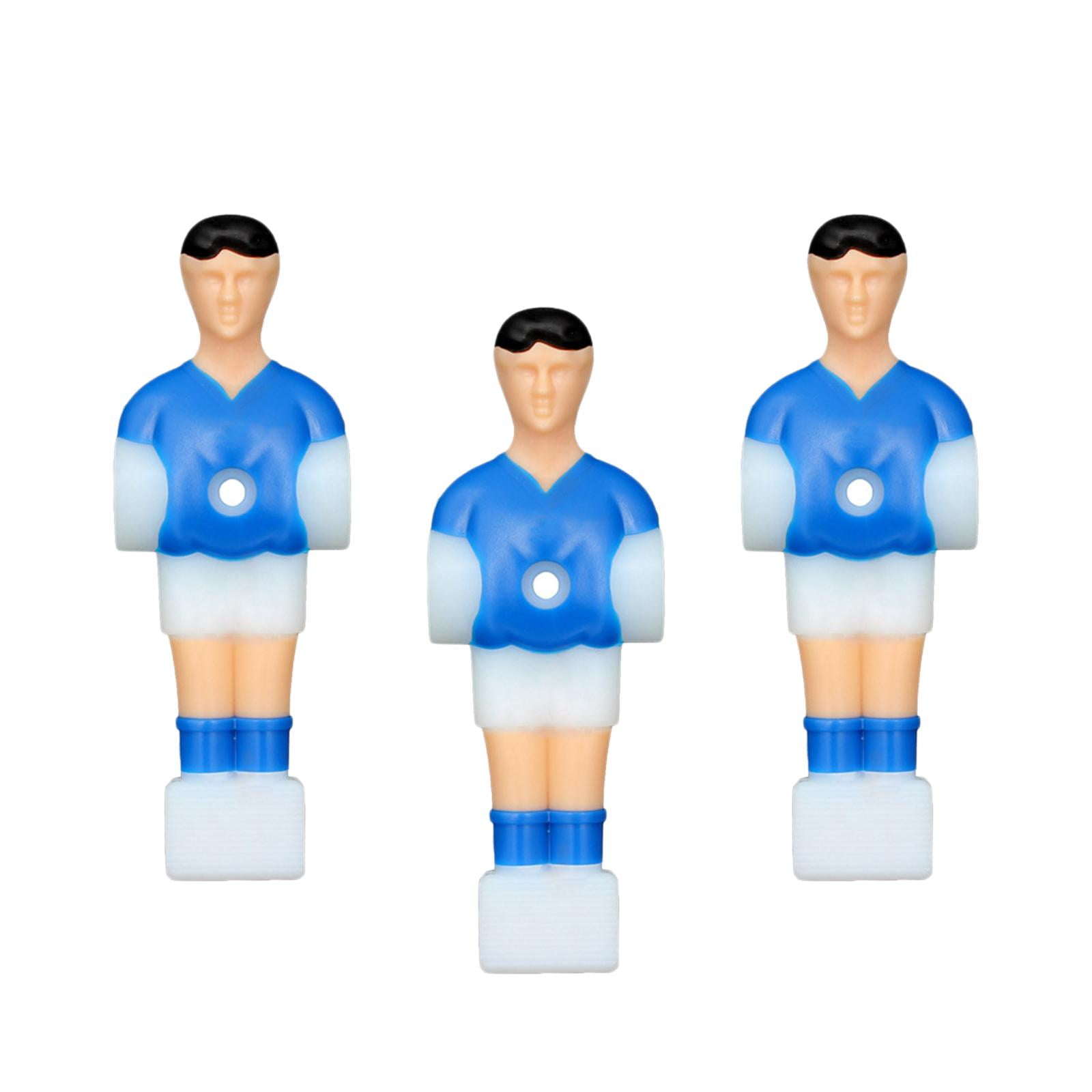 Ioensy - 3 Uds., Mesa De Fútbol Para Hombres, Jugador Deportivo Para Familia, Futbolín, Conjunto De Reemplazo Para Hombres, Azul