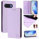 thumbnail image 1 of Funda Billetera con Soporte para Google Pixel 9A Bloqueo RFID Plegable Morado claro, 1 of 6