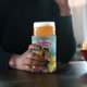 thumbnail image 4 of Tarta de Fresa Funda enfriadora de latas, aislante de bebidas para mantener frías o calientes, funda térmica plegable para latas, portabebidas reutilizable, 4 of 6
