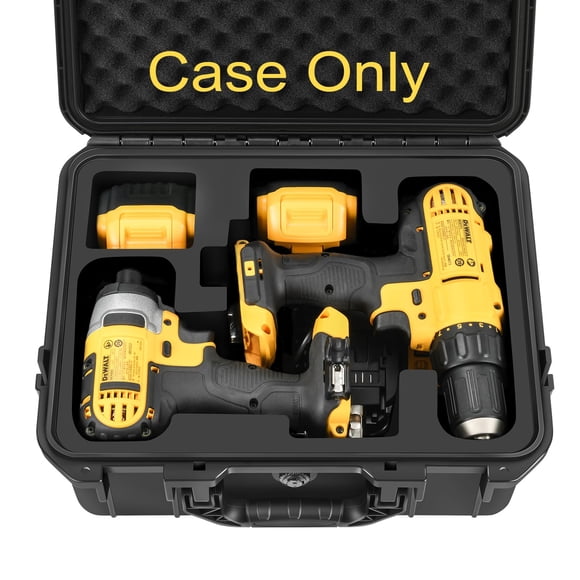 Funda rígida para juego de taladros/destornilladores de impacto inalámbricos Dewalt