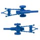 thumbnail image 4 of Hombres de Ejército BMC Toys Obuses Azules 3 pzas 18 cm, 4 of 6