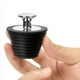 thumbnail image 1 of 1pc Silicone Bathtub Plug, Silicone Floor Drain, Sink Plug, Bathtub Plug, Stainless Steel Drain Stoppers, 1 of 4