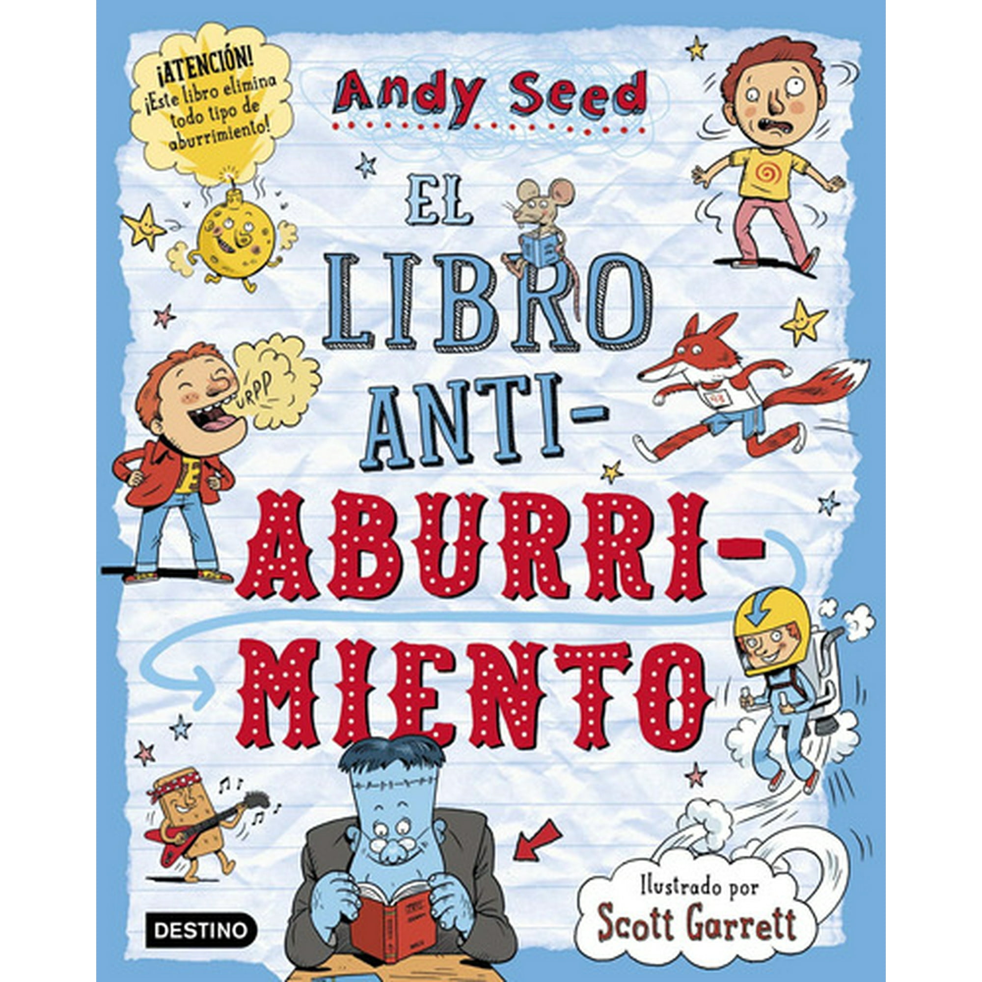 Libro El Libro Antiaburrimiento - Andy Seed | Lider