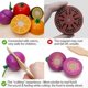 thumbnail image 4 of Juego de comida Airlab para cortar frutas, madera, con cuchillo y caja, 4 of 8