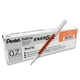 thumbnail image 1 of Bolígrafo de gel Pentel EnerGel y Lancelot de tinta de recarga, 0,7 mm, naranja, 1 of 8