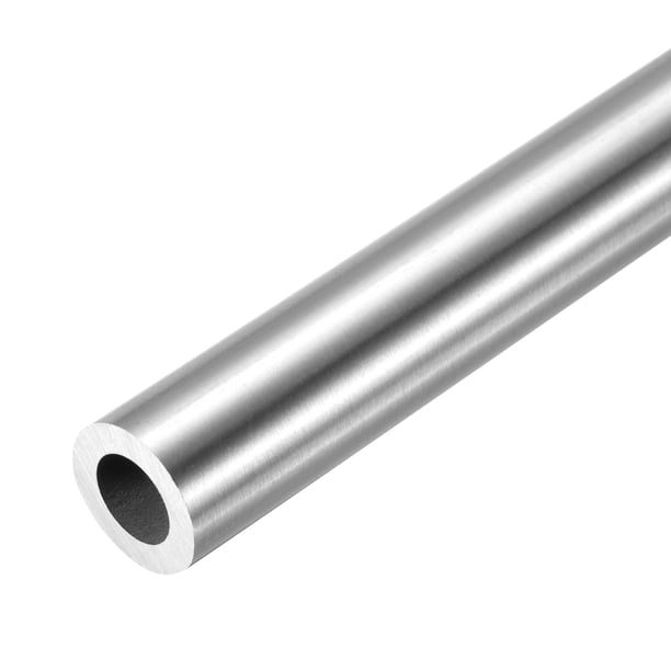 Tubo de acero inoxidable 304, 9mm DI 15mm DE 305mm de longitud Tubo metálico recto