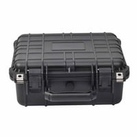 Magideal - Caja Organizadora De Herramientas Portátil, Estuche Rígido, 34,5 X 29,2 X 14,5 Cm, Con Cerradura, Organizador Multiusos Para Herramientas De Reparació