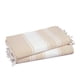 thumbnail image 1 of Toalla de playa LANE LINEN, grande, 39 x 71 cm, paquete de 2 unidades, color beige turco, 1 of 7