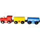 thumbnail image 2 of Pista de autos y tren de madera juego didáctico para niños, 2 of 3