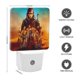 thumbnail image 2 of Mad Max: Furiosa Luz nocturna LED con sensor de anochecer a amanecer para dormitorio, baño, pasillo, escaleras - Lámpara LED nocturna de enchufe, 0.5W - 1 pieza, 2 of 6