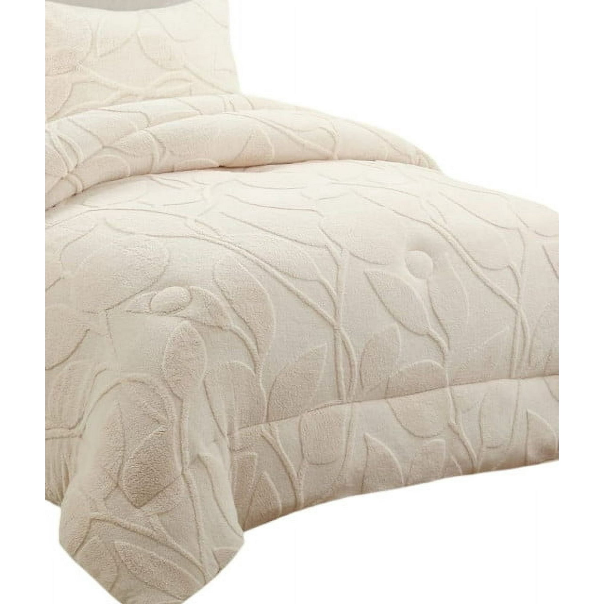 Todo Para El Hogar - Cubrecama Grueso Para Invierno 2 Plazas Blanco