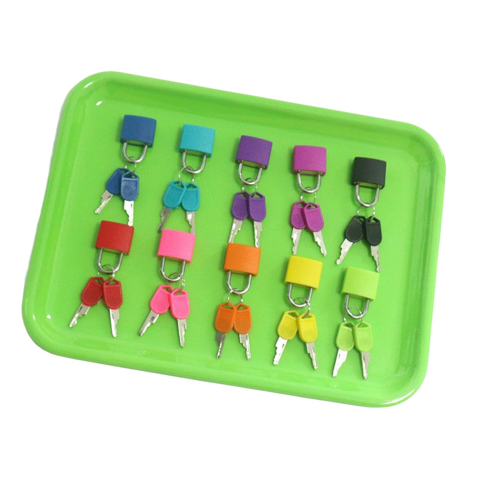 Bothyi - Juego De Candado Y Llave Montessori Portátil Para Niños Pequeños, Regalo De Cumpleaños, 10 Uds.