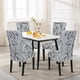 thumbnail image 3 of Set Fundas para Sillas de Comedor Searchi Gris Loto Blanco, 3 of 3